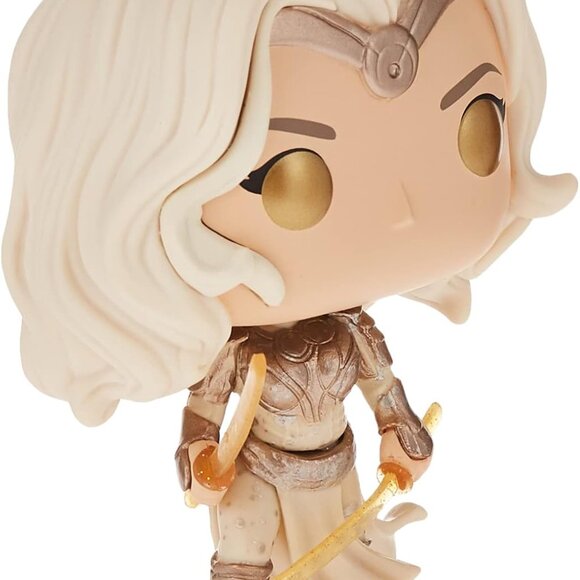 FUNKO POP! MARVEL ETERNALS - THENA #743 (EXCLUSIVE BOBBLE-HEAD FIGURE) NEW - Picture 4 of 4